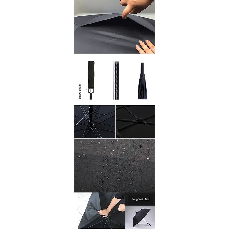 Двухслойный рекламный зонт для гольфа